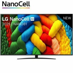 LG Smart Τηλεόραση 65" 4K UHD LED NanoCell AI NANO81 HDR (2025) 65NANO81A6A